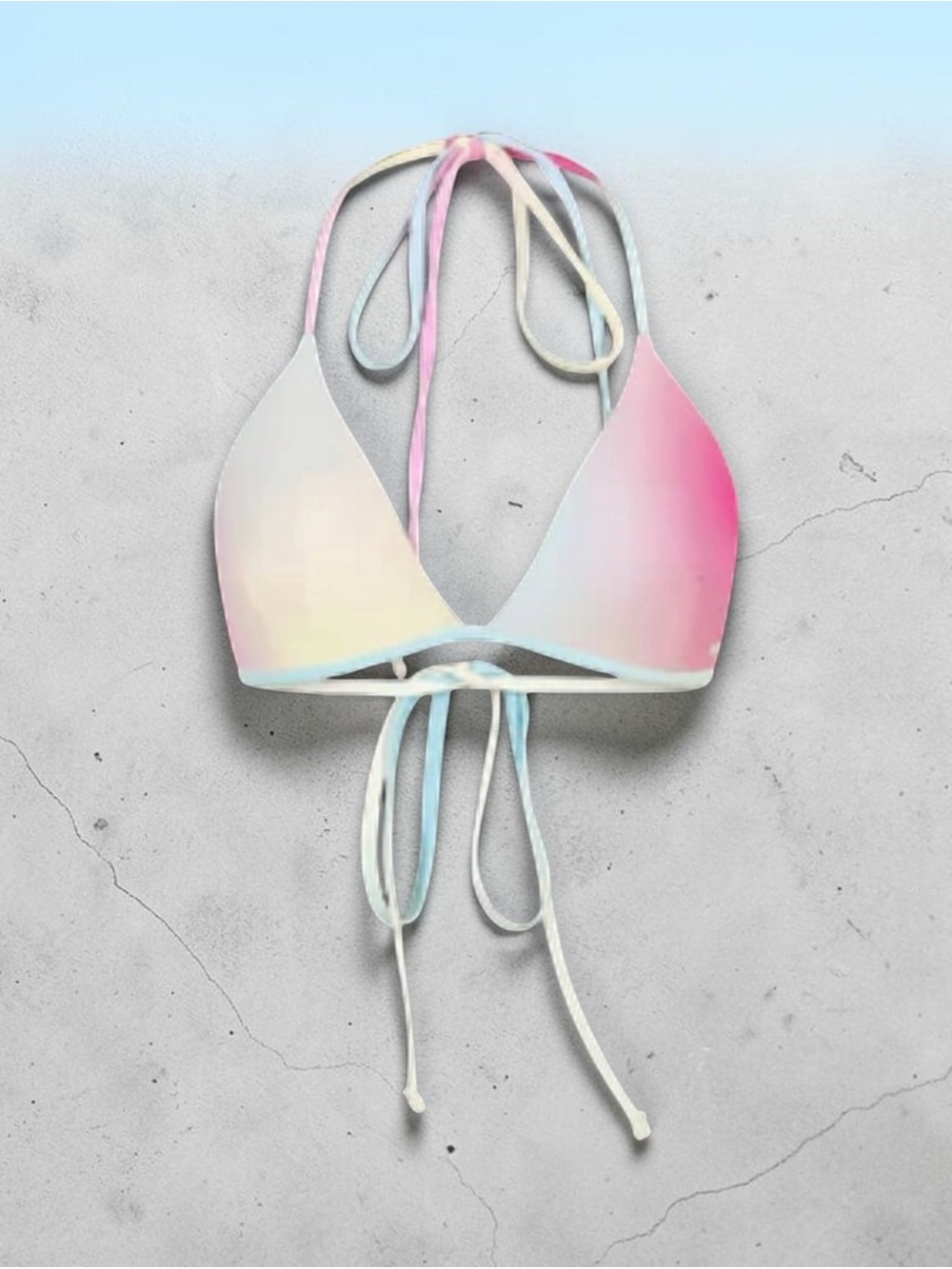 HUGO  BOSS Rainbow Triangle BikiniTop
